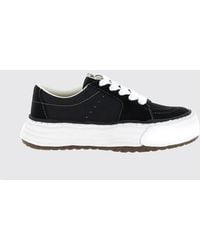 Maison Mihara Yasuhiro - Eric Low Top Leather And Cotton Canvas Sneakers - Lyst