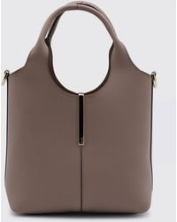 Tod's - Small Leather Shopping Tote Bag - Lyst