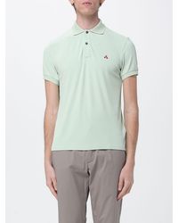 Peuterey - Technical Fabric Polo With Logo - Lyst