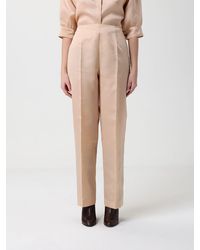 Alberta Ferretti - Elegant Silk Organza Trousers - Lyst