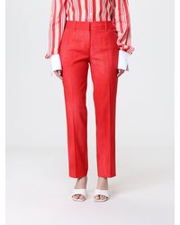Ermanno Scervino - Slim Fit Viscose Trousers - Lyst
