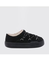 Moon Boot - Park Suede Slippers - Lyst