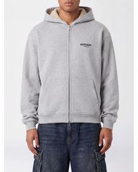 Represent - Relaxed Fit Zip-Up Hoodie With Embroidered Logo - Lyst