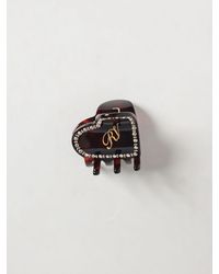 Roger Vivier - Acetate Hair Clip With Set Rhinestones - Lyst