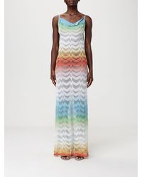 Missoni - Chevron Long Sleeve Cover-Up Dress - Lyst