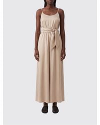 Emporio Armani - Long Twill Dress - Lyst