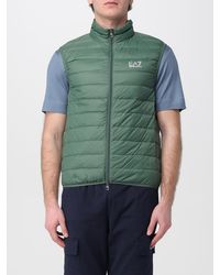 EA7 - Padded Nylon Vest - Lyst