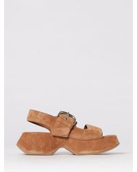 Vic Matié - Vic Mati&Eacute Suede Sandals - Lyst