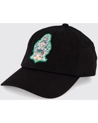 CASABLANCA - Cotton Baseball Cap With Embroidered Logo And Adjustable Strap - Lyst