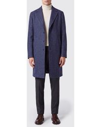 Herno - Single-Breasted Knee-Length Coat - Lyst