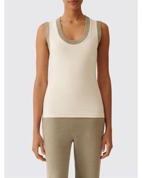 Fabiana Filippi - Cotton Knit Top - Lyst