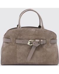 Coccinelle - Sabine Suede Handbag With Double Handle - Lyst