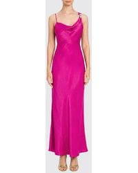 Twinset - Satin Slip Dress - Lyst
