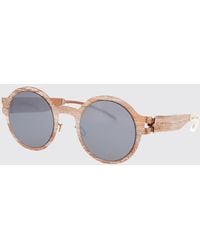 Mykita - Mmtransfer003 Metal Python Print Sunglasses - Lyst