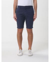 Mason's - Slim Fit Stretch Cotton Shorts - Lyst