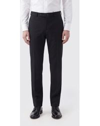 Slowear - Slim Fit Stretch Cotton Tailored Trousers - Lyst