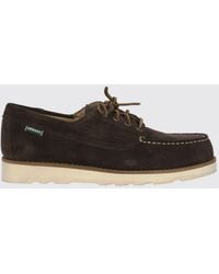 Sebago - Suede Calfskin Boat Shoes With Laces - Lyst