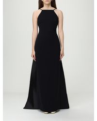 Solace London - Elegant Halter Neck Evening Gown Classic Formal Dress - Lyst