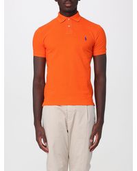 Polo Ralph Lauren - Basic Cotton Polo Shirt With Pony Logo - Lyst
