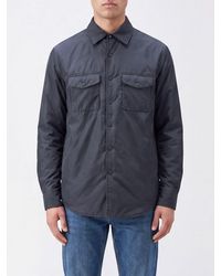 Aspesi - Nylon Shirt Jacket With Thermore Padding - Lyst