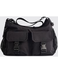 A.P.C. - Utility Nylon Shoulder Bag With Adjustable Strap And Snap Hook - Lyst