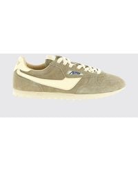 Autry - Windspin Low Top Leather And Nylon Sneakers With Suede Inserts - Lyst