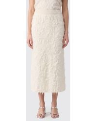 Fabiana Filippi - High-Waisted Wool And Alpaca Blend Knit Midi Pencil Skirt - Lyst