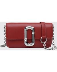 Marc Jacobs - Scene Smooth Calfskin Leather Wallet On Chain - Lyst