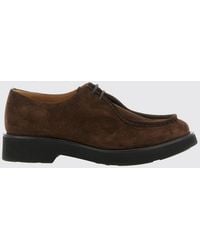Church's - Nelly Suede Derby Shoes With Round Toe And Rubber Sole - Lyst