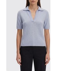 Gabriela Hearst - Cashmere Knit Polo Shirt - Lyst
