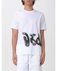 DISCLAIMER - Cotton T-Shirt With Lettering Logo Print - Lyst