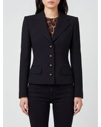 Dolce & Gabbana - Dolce &Amp Gabbana Single Breasted Stretch Wool Blazer - Lyst