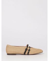Coccinelle - Risako Raffia Ballerinas - Lyst