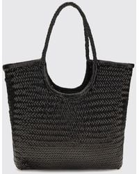 Dragon Diffusion - Ns Diagonal Triple Jump Tote-Tasche Aus Gewebtem Büffelleder - Lyst