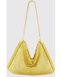 Rabanne - Pixel Aluminum Shoulder Bag With Metal Mesh Handle - Lyst