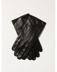 Guanti in pelle scamosciata | GIORGIO ARMANI Uomo