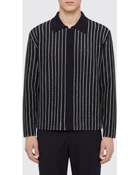 Jil Sander - Cardigan En Crochet - Lyst