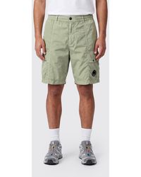 C.P. Company - Pantalones Cortos Cargo De Tejido Técnico - Lyst