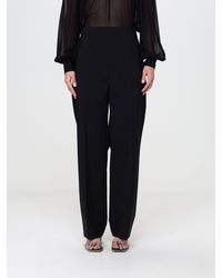 Alberta Ferretti - High-Waisted Skinny Trousers - Lyst