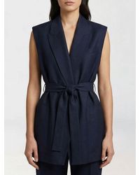 Brunello Cucinelli - Linen Blend Vest - Lyst