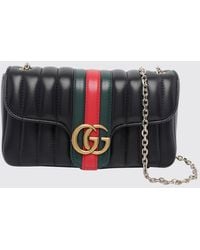 Gucci - Gg Marmont Matelassé Nappa Mini Crossbody Bag - Lyst