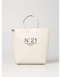 N°21 - N ° 21 Tote Bag With Logo - Lyst