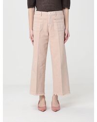 Mason's - Stretch Cotton Cropped Fit Trousers - Lyst