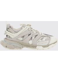 Balenciaga - Track Mesh And Nylon Sneakers With Notched Sole - Lyst