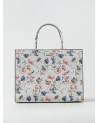 Furla - Borsa Opportunity in canvas con stampa floreale all over - Lyst
