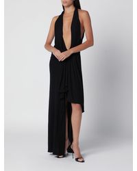 Christopher Esber - Asymmetrical Halterneck Long Evening Gown - Lyst