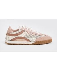 Twinset - Leather And Mesh Sneakers - Lyst
