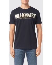 Billionaire - Cotton T-Shirt With Logo - Lyst