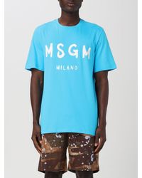 MSGM - T-shirt - Lyst