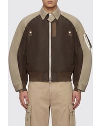 Sacai - Oversized Cotton Bomber - Lyst